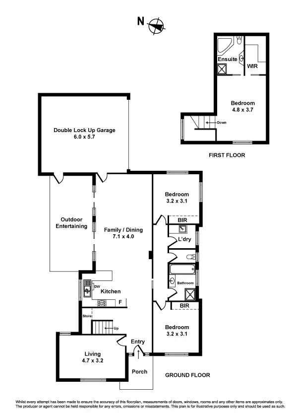 Floorplan of Homely house listing, 1/26 Maidstone Street, Altona VIC 3018