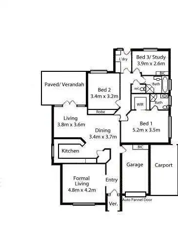 Floorplan of Homely house listing, 22 Linden Avenue, Hazelwood Park SA 5066