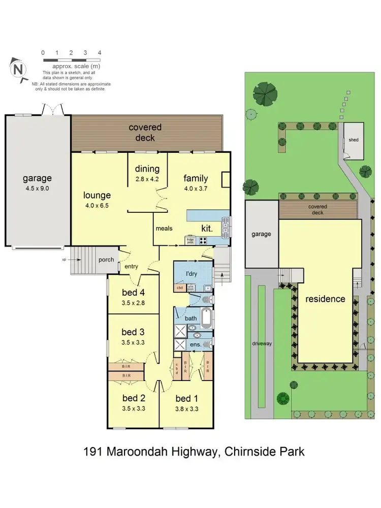 Floorplan of Homely house listing, 191 Maroondah Highway. (Service Road), Chirnside Park VIC 3116