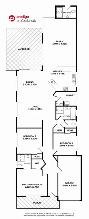 Floorplan of Homely house listing, 35 Lyndhurst Court, Wattle Grove NSW 2173