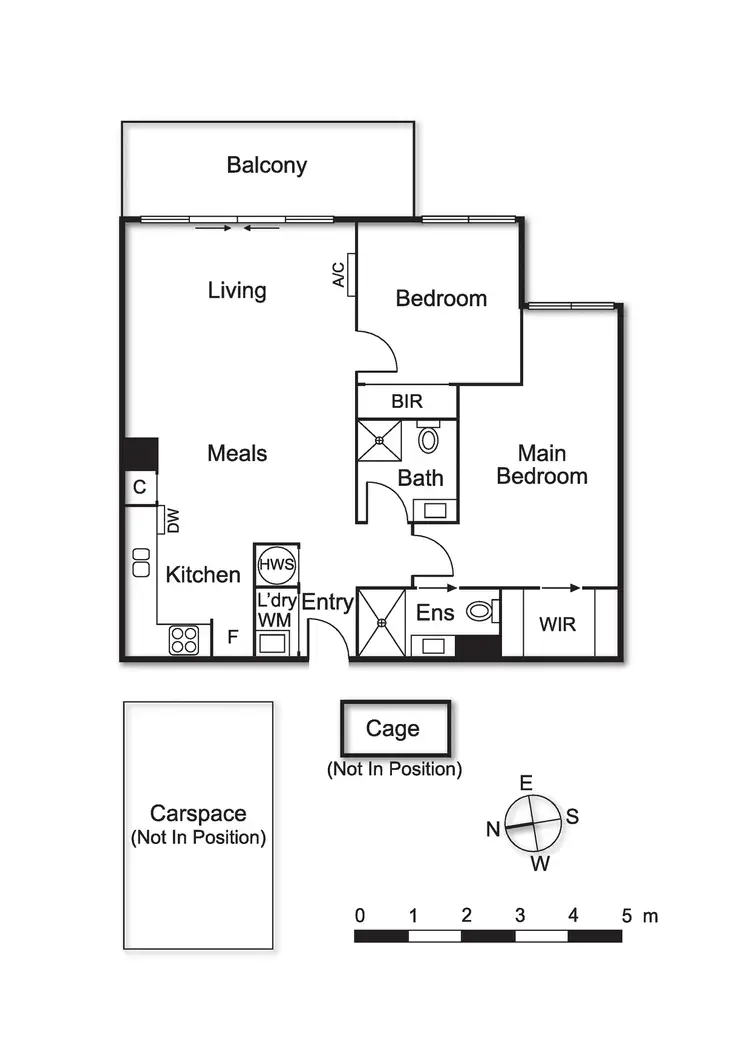 Floorplan of Homely apartment listing, 113/41 Murrumbeena Road, Murrumbeena VIC 3163