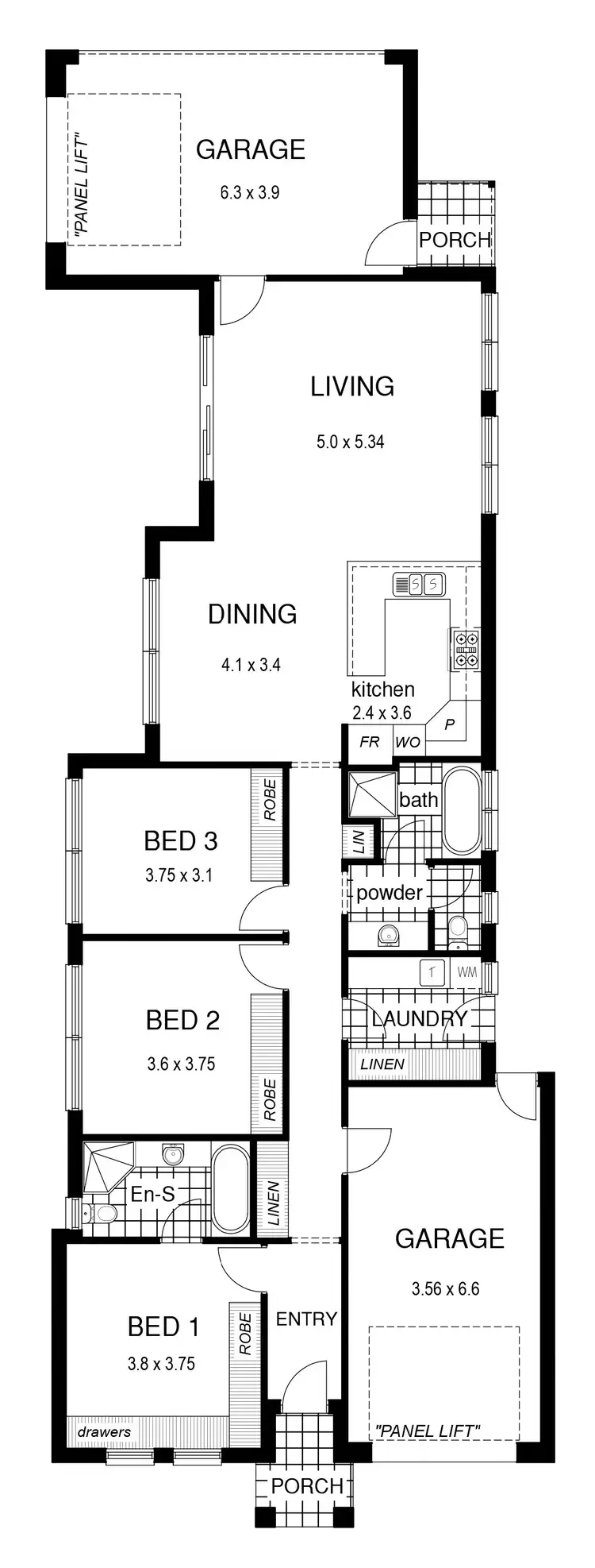 Floorplan of Homely house listing, 5A Second Avenue (Corner of Yvonne Street), Klemzig SA 5087