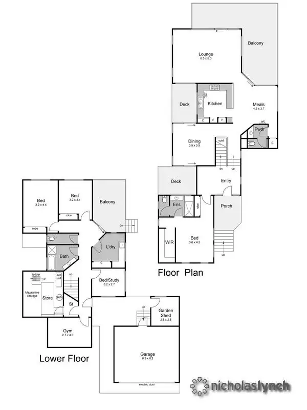 Floorplan of Homely house listing, 8 Drury Lane, Dromana VIC 3936
