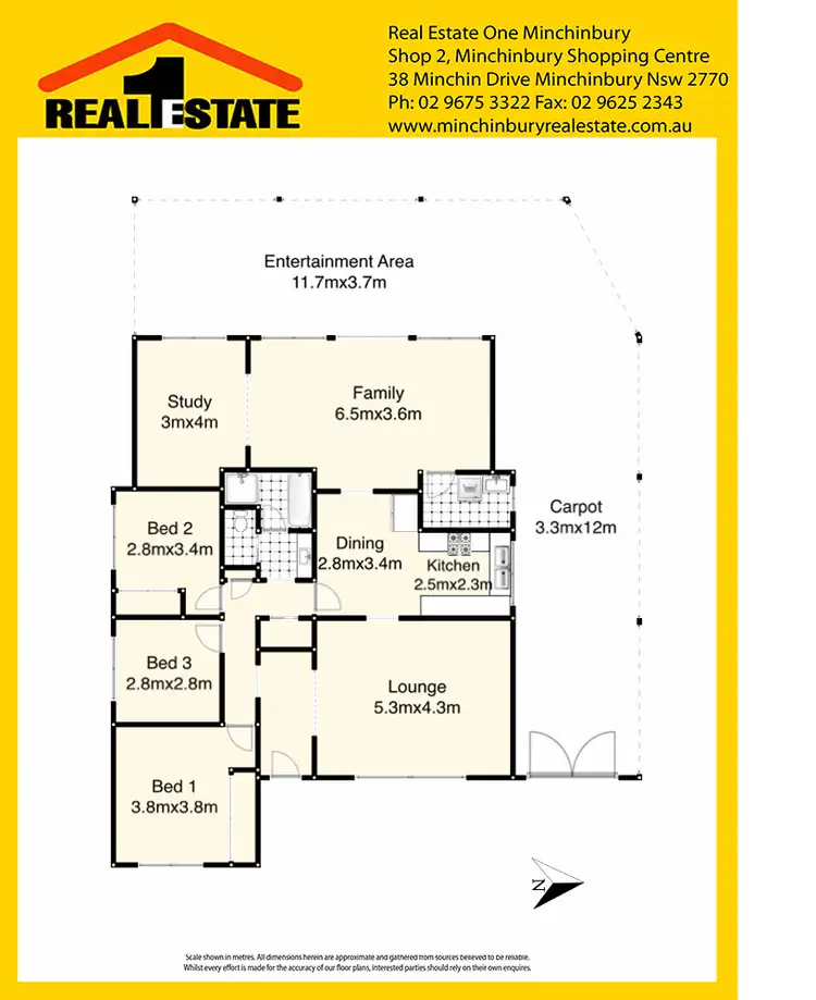 Floorplan of Homely house listing, 5 Carpenter Place, Minchinbury NSW 2770