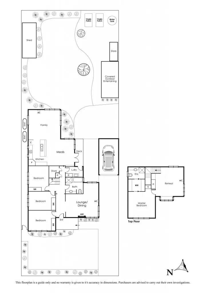 Floorplan of Homely house listing, 14 Glen Street, Aspendale VIC 3195