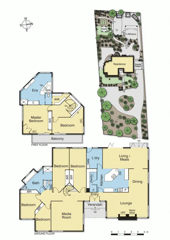 Floorplan of Homely house listing, 163 Ryans Road, Eltham VIC 3095