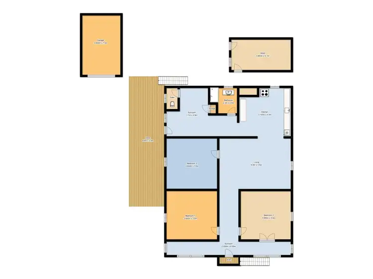 Floorplan of Homely house listing, 28 River Street, Brushgrove NSW 2460