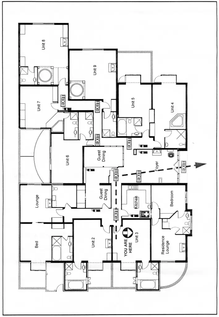 Floorplan of Homely house listing, 222-226a Ogilvie Avenue, Echuca VIC 3564