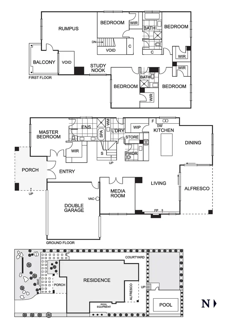 Floorplan of Homely house listing, 50 Killarney Ridge, Greensborough VIC 3088