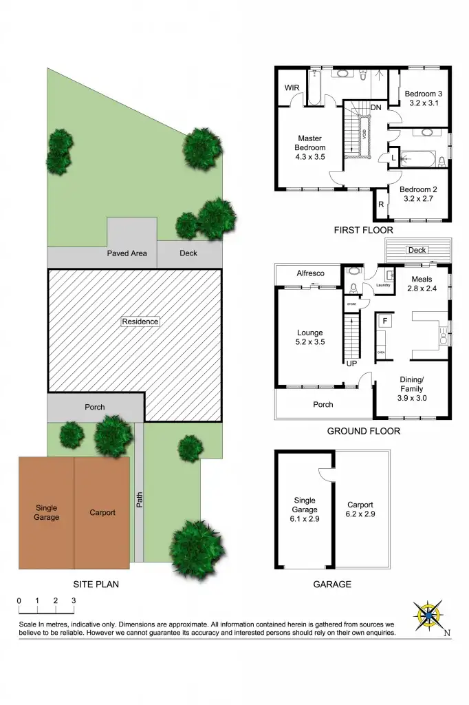 Floorplan of Homely townhouse listing, Address available on request