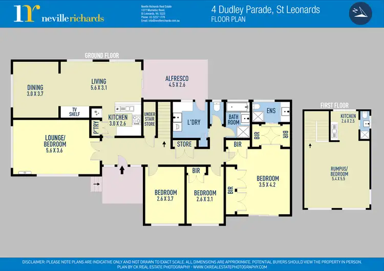 Floorplan of Homely house listing, 4 Dudley Parade, St Leonards VIC 3223