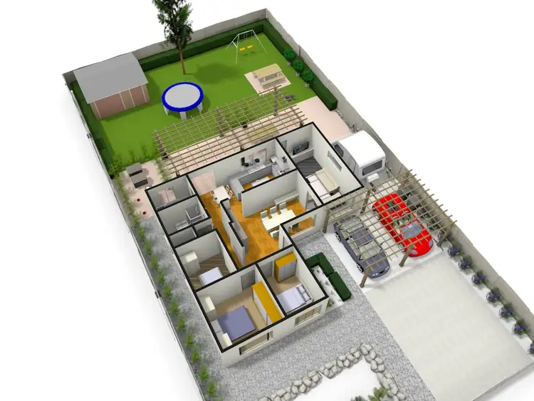 Floorplan of Homely house listing, 117 Addison Road, Camira QLD 4300
