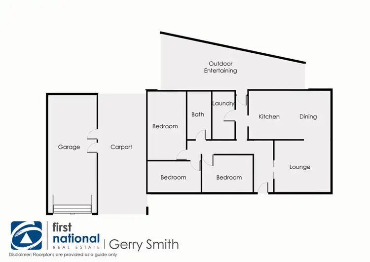 Floorplan of Homely house listing, 15 Landy Street, Horsham VIC 3400