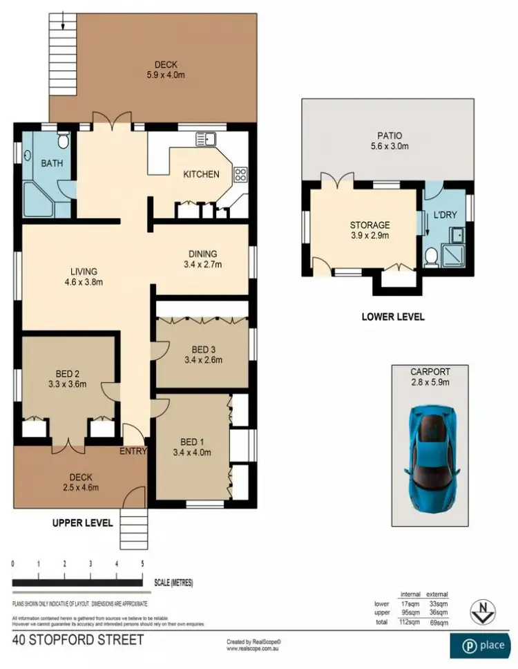 Floorplan of Homely house listing, 40 Stopford Street, Wooloowin QLD 4030
