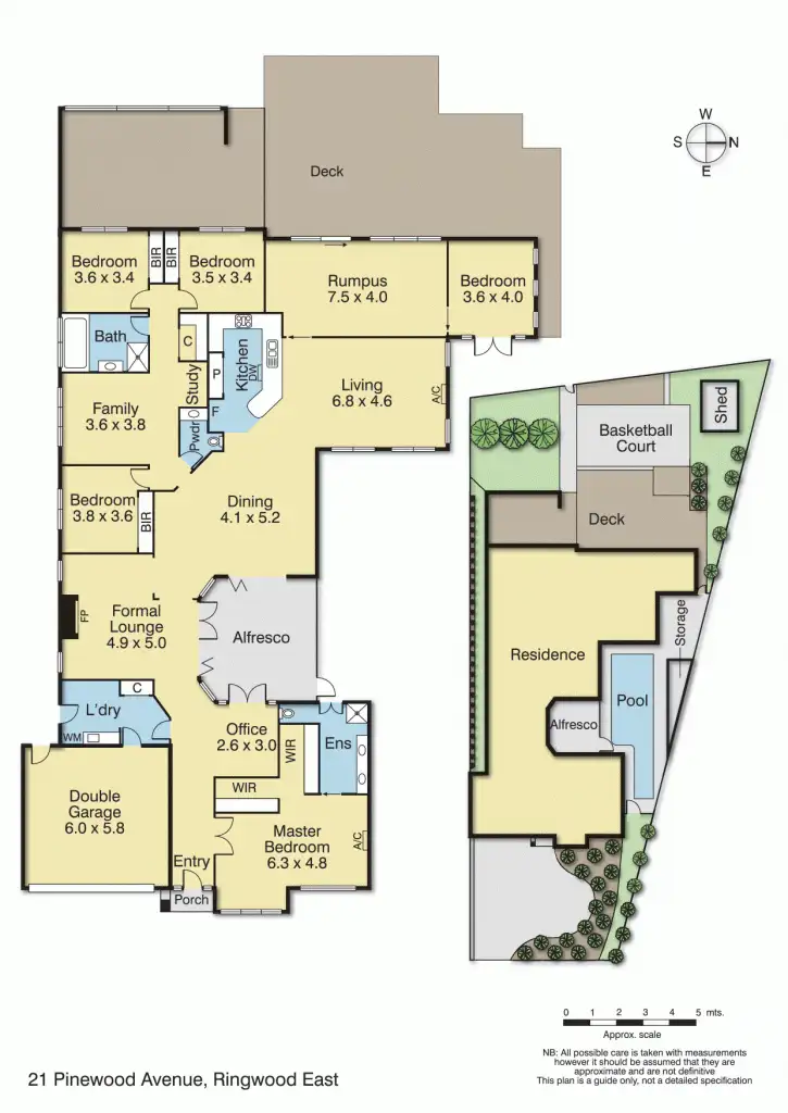 Floorplan of Homely house listing, 21 Pinewood Avenue, Ringwood East VIC 3135