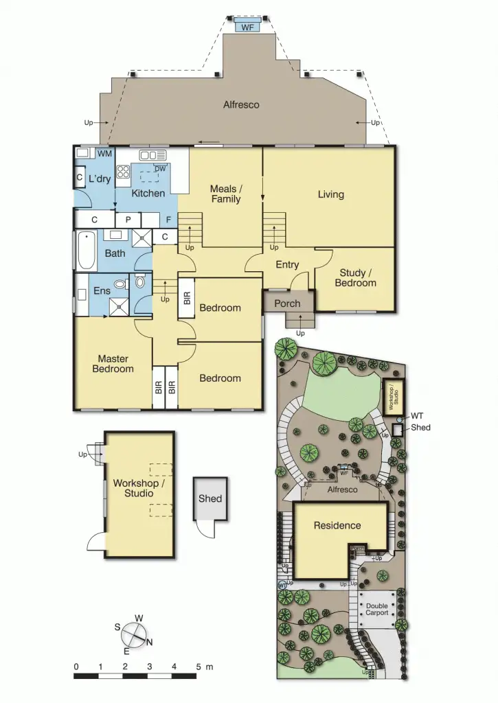 Floorplan of Homely house listing, 23 Bainbridge Drive, Eltham VIC 3095