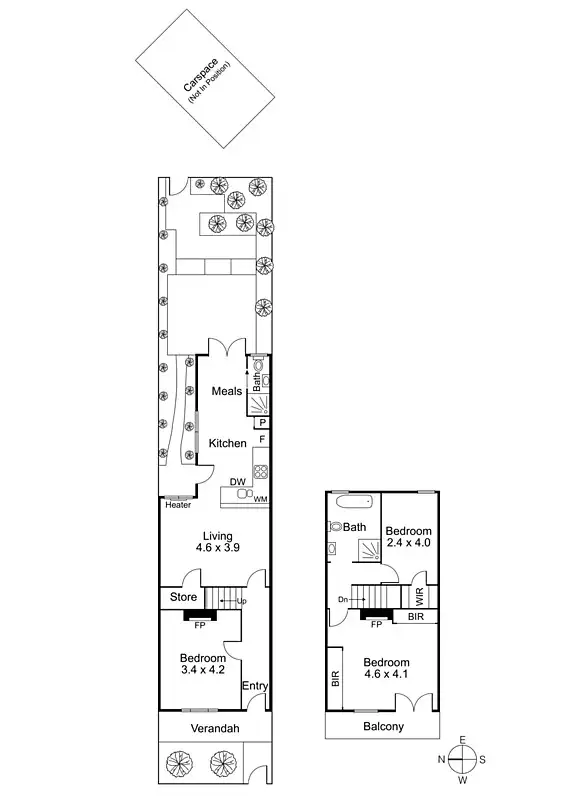 Floorplan of Homely house listing, 356 Wellington Street, Collingwood VIC 3066
