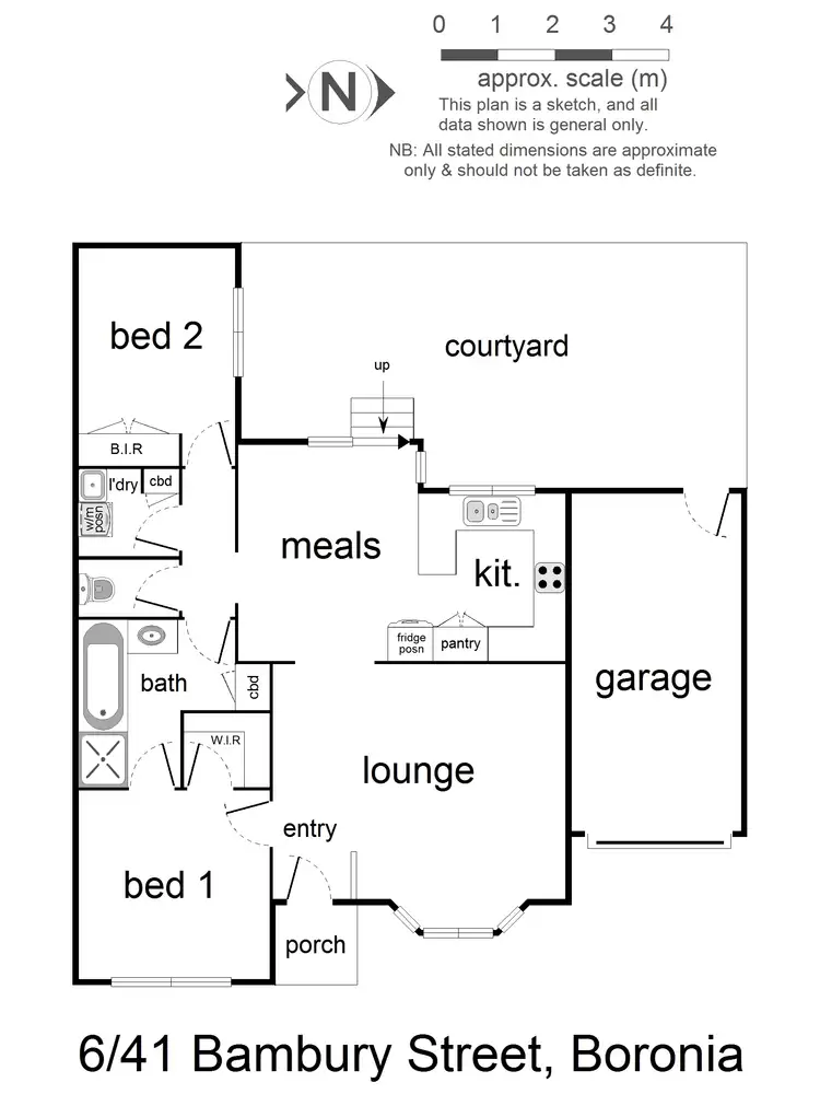 Floorplan of Homely house listing, 6/41 Bambury Street, Boronia VIC 3155