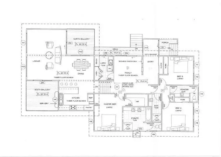 Floorplan of Homely house listing, 6 Tower Hill Court, Kalimna VIC 3909
