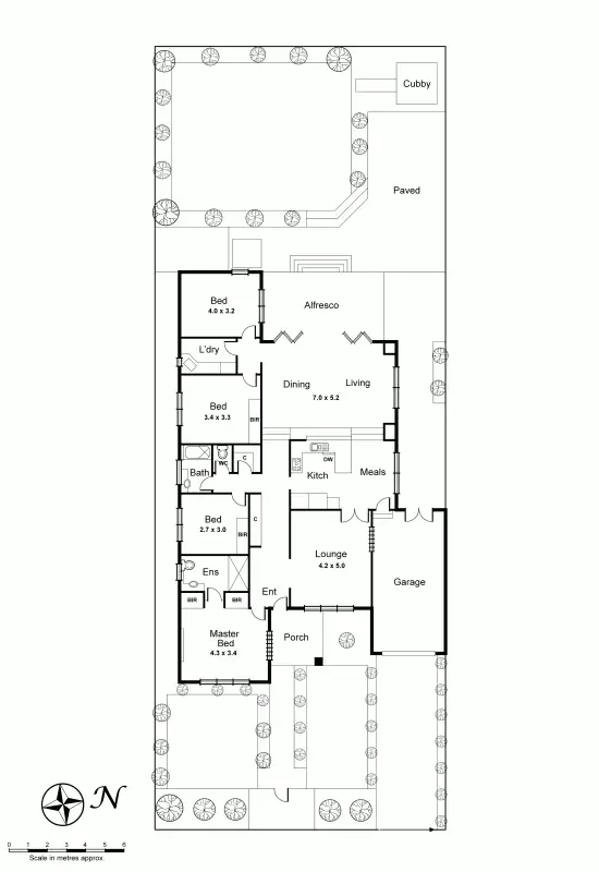 Floorplan of Homely house listing, 71 Bignell Road, Bentleigh East VIC 3165