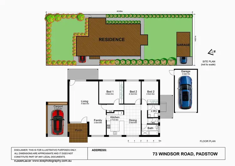 Floorplan of Homely house listing, 73 Windsor Road, Padstow NSW 2211
