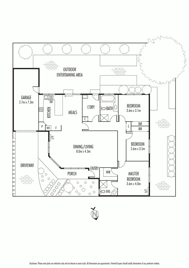 Floorplan of Homely unit listing, 5 Field Street, Caulfield South VIC 3162