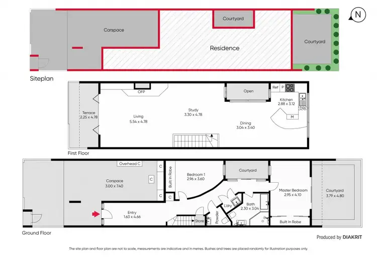 Floorplan of Homely house listing, 24B Argo Street, South Yarra VIC 3141