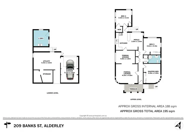 Floorplan of Homely house listing, 209 Banks Street, Alderley QLD 4051