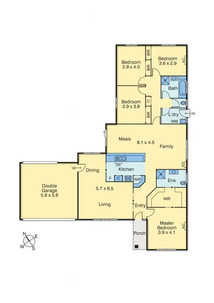 Floorplan of Homely house listing, 2 Hoiki Drive, Mornington VIC 3931