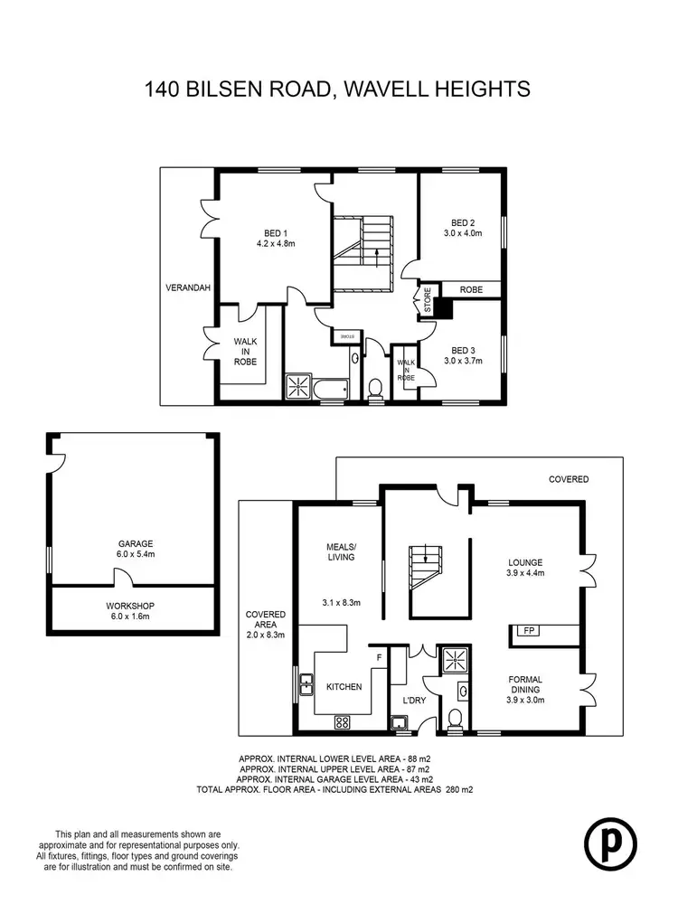 Floorplan of Homely house listing, 140 Bilsen Road, Wavell Heights QLD 4012
