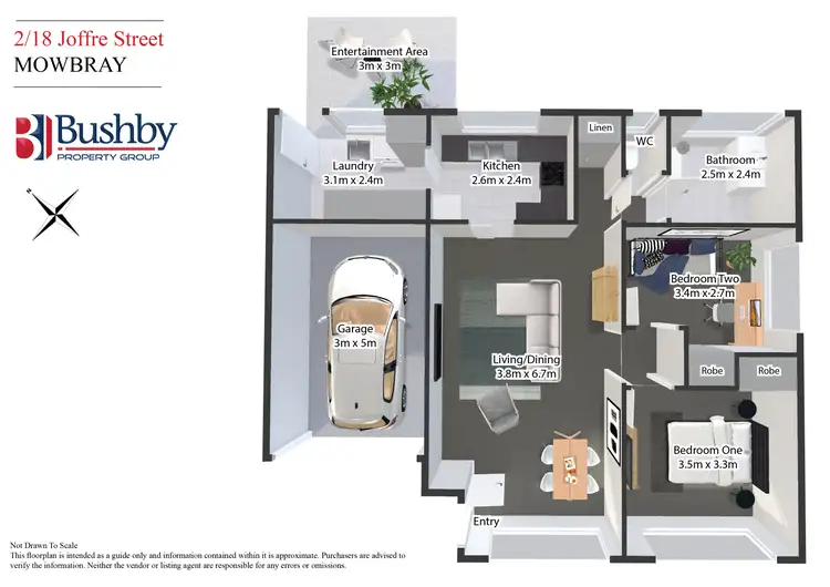 Floorplan of Homely house listing, 2/18 Joffre Street, Mowbray TAS 7248