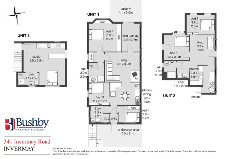 Floorplan of Homely house listing, 341 Invermay Road, Mowbray TAS 7248