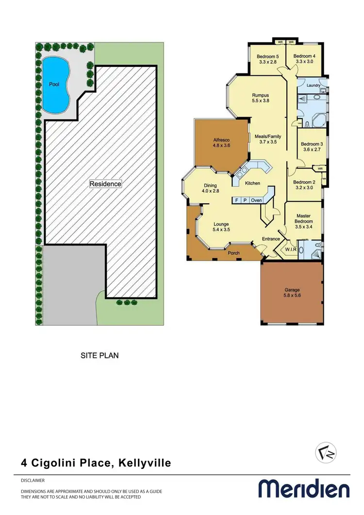 Floorplan of Homely house listing, 4 Cigolini Place, Kellyville NSW 2155