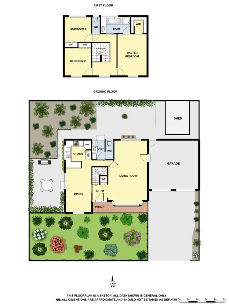 Floorplan of Homely house listing, 45 Bambury Street, Boronia VIC 3155