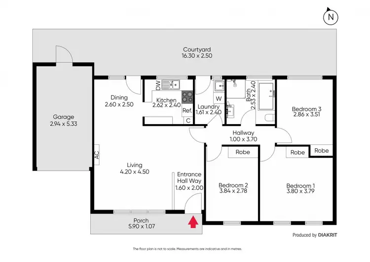 Floorplan of Homely unit listing, 2/2 Queens Parade, Ashwood VIC 3147