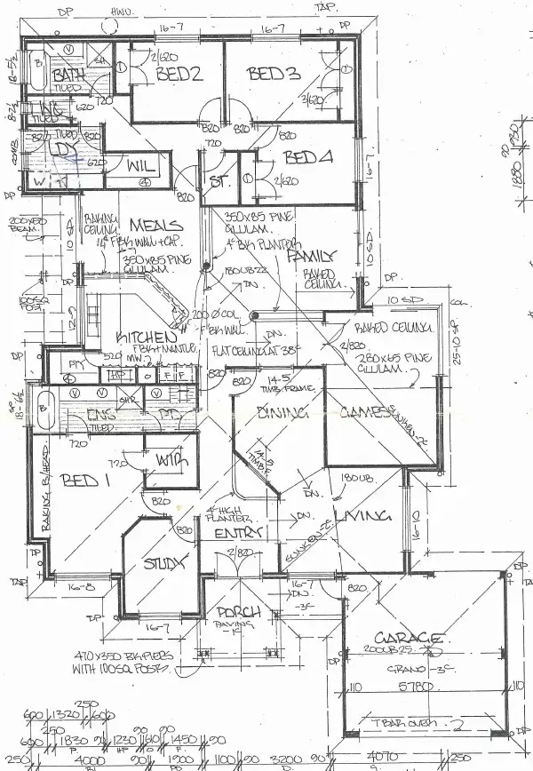 Floorplan of Homely house listing, 14 Geranium Place, Canning Vale WA 6155