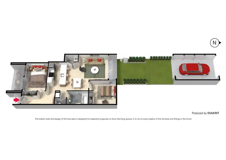 Floorplan of Homely house listing, 7/83 Inverell Parkway, Tarneit VIC 3029