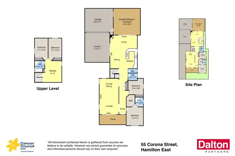 Floorplan of Homely house listing, 55 Corona Street, Hamilton East NSW 2303