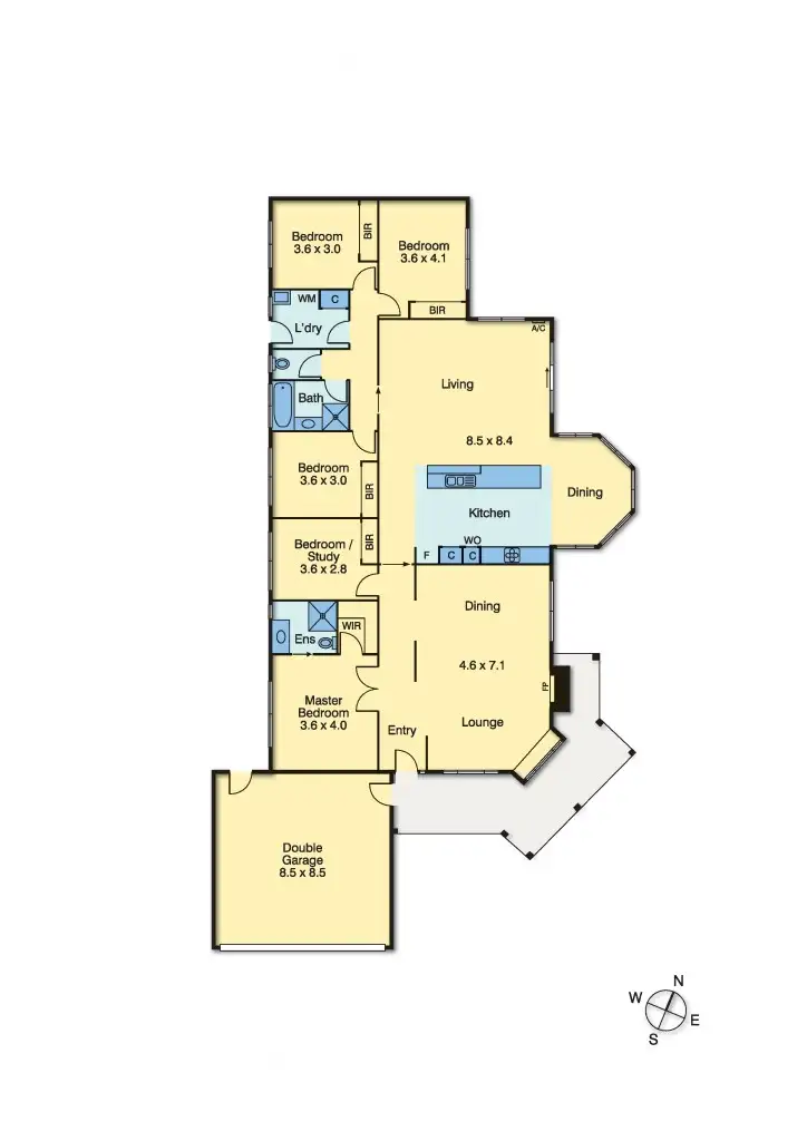 Floorplan of Homely house listing, 17 Highland Drive, Frankston South VIC 3199