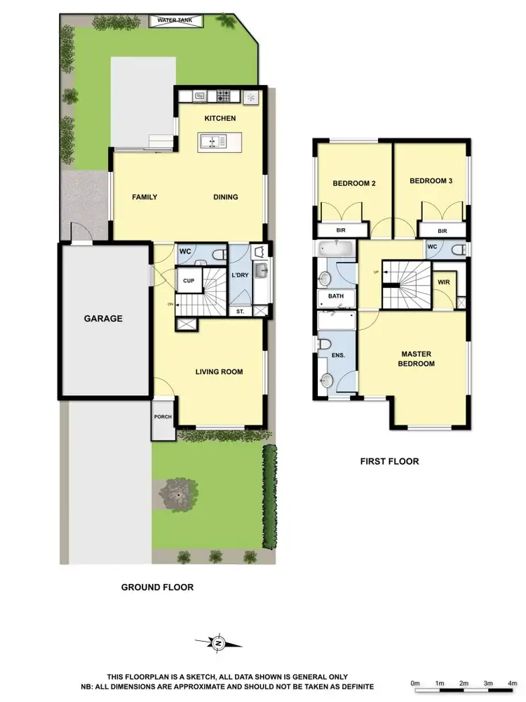 Floorplan of Homely unit listing, 1/3 Pine Crescent, Boronia VIC 3155