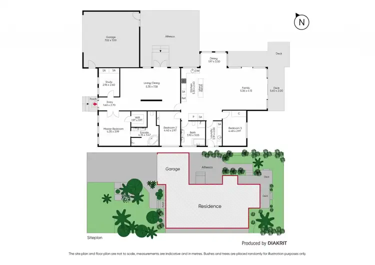 Floorplan of Homely house listing, 1 Country Club Drive, Safety Beach VIC 3936
