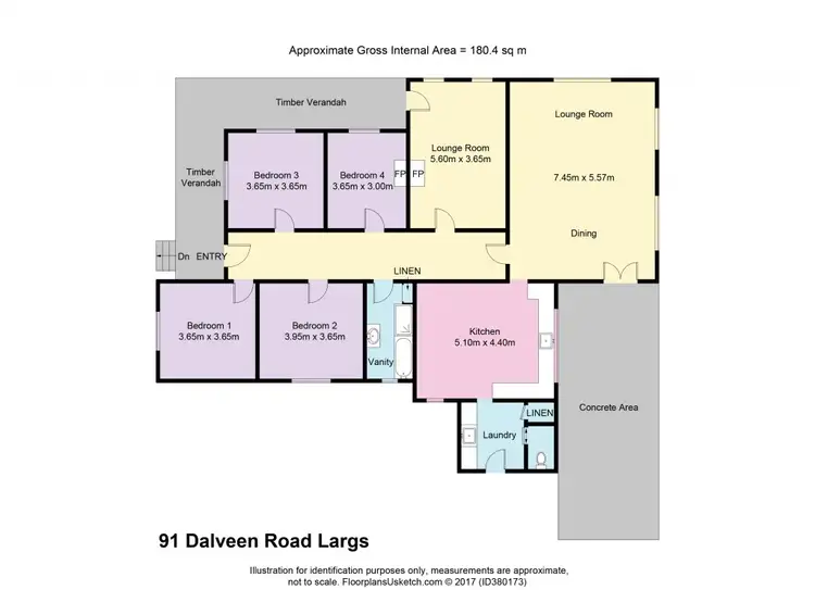 Floorplan of Homely rural property listing, 91 Dalveen Road, Largs NSW 2320
