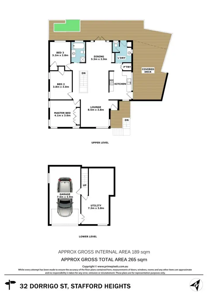 Floorplan of Homely house listing, 32 Dorrigo Street, Stafford Heights QLD 4053