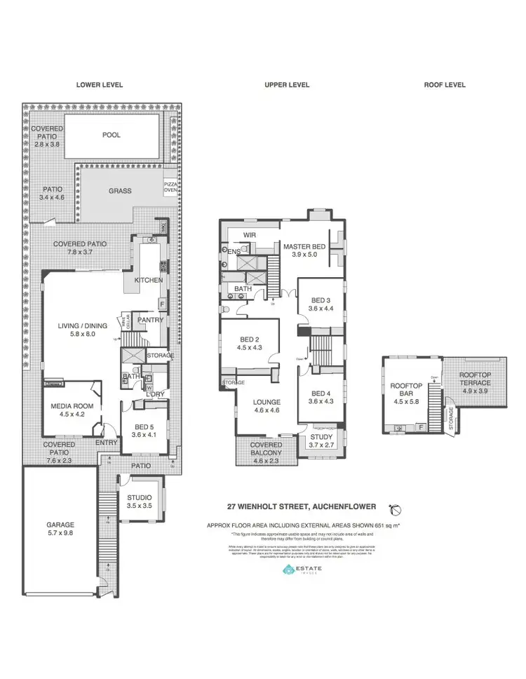 Floorplan of Homely house listing, 27 Wienholt St, Auchenflower QLD 4066