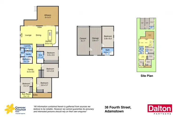 Floorplan of Homely house listing, 38 Fourth Street, Adamstown NSW 2289