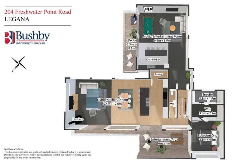 Floorplan of Homely house listing, 204 Freshwater Point Road, Legana TAS 7277