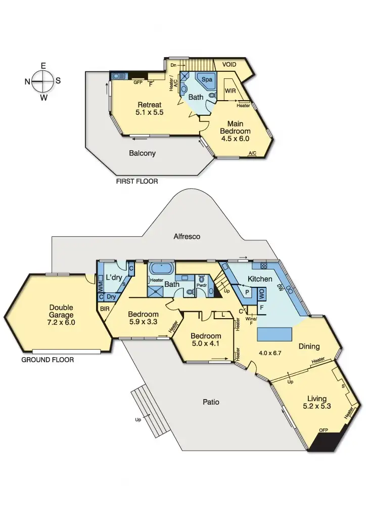 Floorplan of Homely house listing, 14 Gulls Way, Frankston South VIC 3199