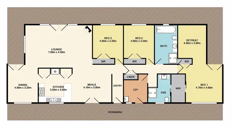 Floorplan of Homely house listing, 161 Kings Road, Kinglake West VIC 3757
