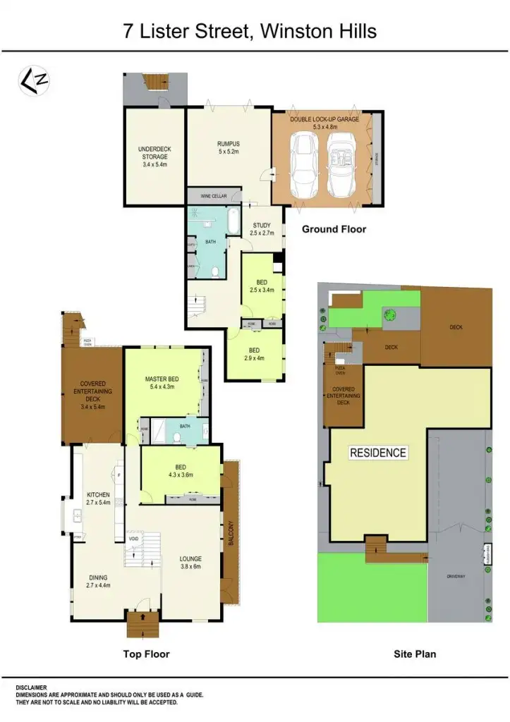 Floorplan of Homely house listing, 7 Lister Street, Winston Hills NSW 2153