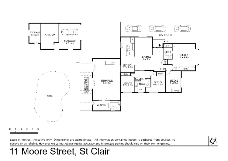 Floorplan of Homely house listing, 11 Moore Street, St Clair NSW 2759